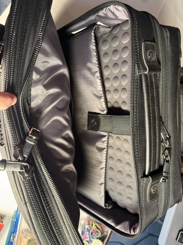Samsonite Classic 2-Wheel Polyester Business Case With 15.6” Laptop Pocket Black gallery