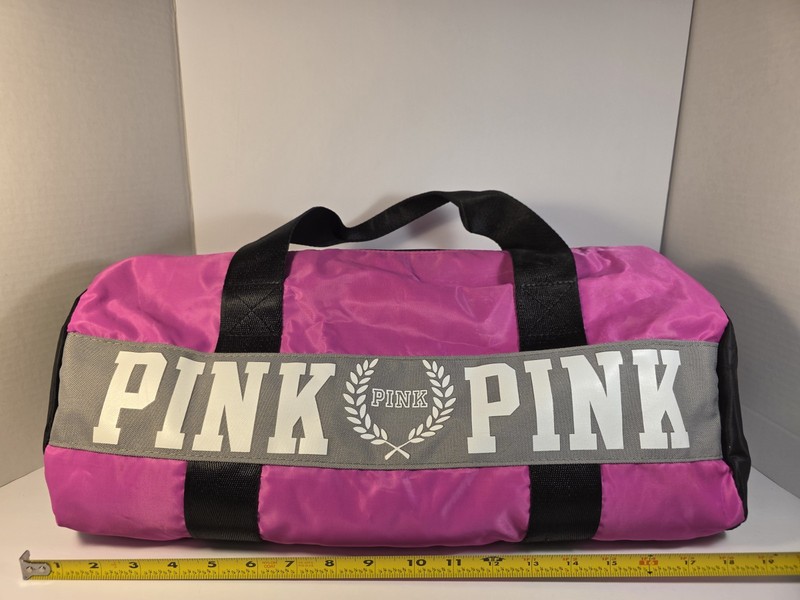 New Victoria Secret’s Packable Lightweight Weekender Travel Gym Duffle Bag