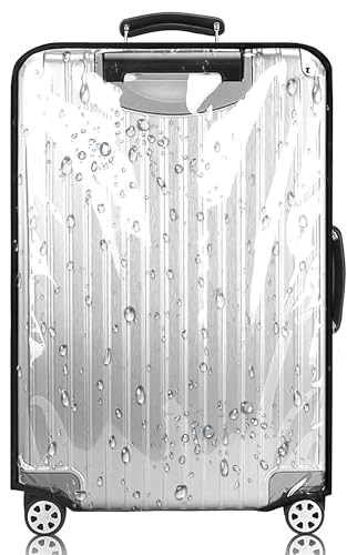20-21 Inch PVC Luggage Protector Cover for TSA Suitable for 20″-21″ Transparent