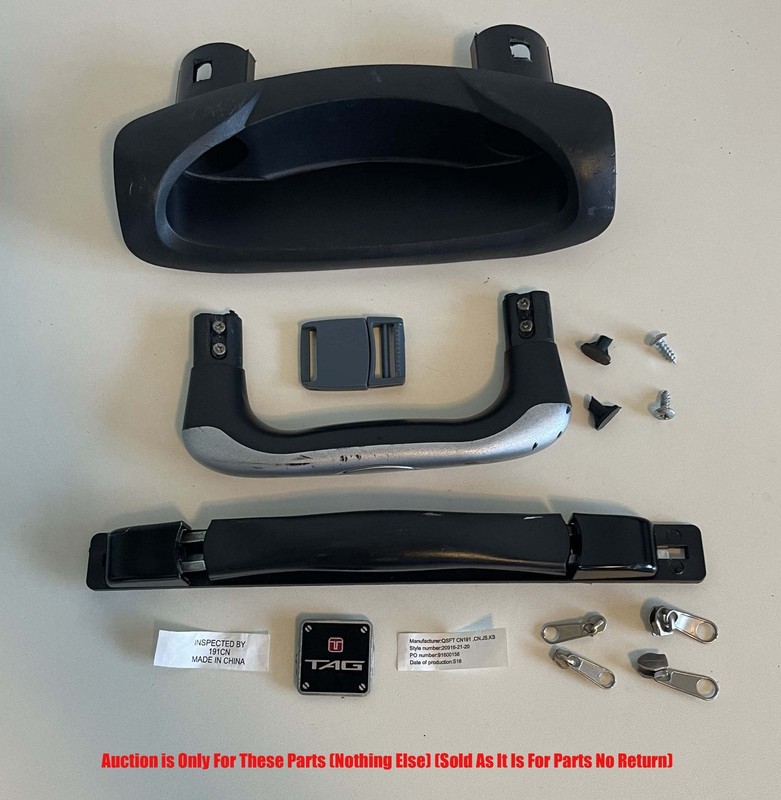 OEM Tag Gateway Logo Spinner Travel Suitcase Luggage Telescope Handle Part Plate