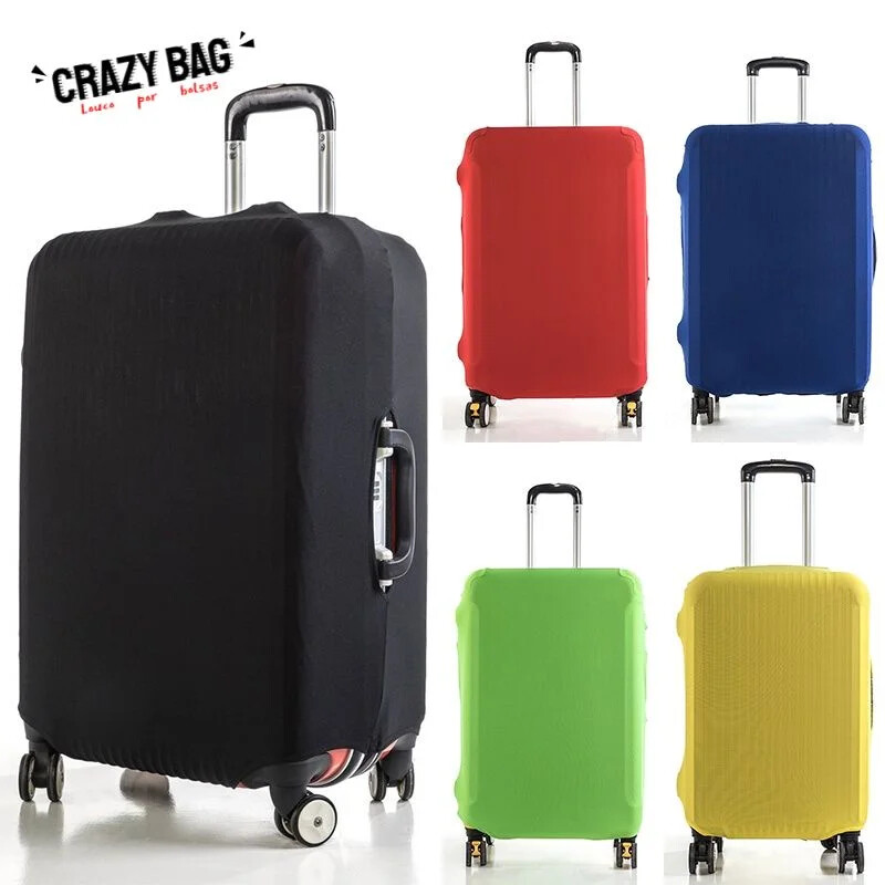 Luggage Protective Cover Solid Color Suitable for 18-28 Inch Suitcases gallery
