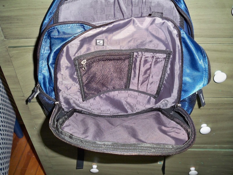 OGIO Carbon Backpack Americold Logo Side Pockets gallery