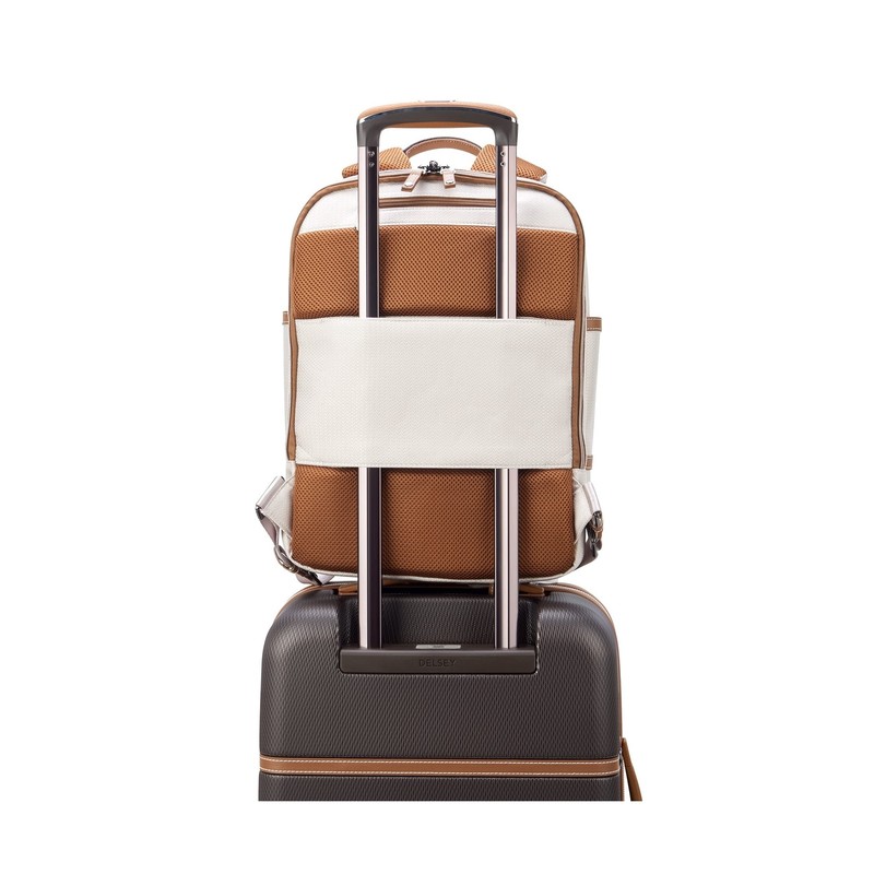 DELSEY Paris Chatelet 2.0 Travel Laptop Backpack, Angora, One Size gallery