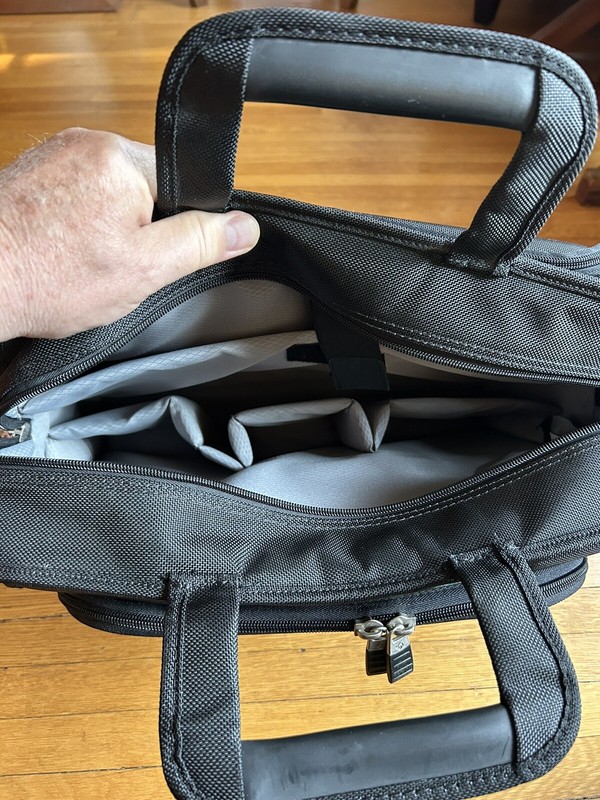 Samsonite Top Load Laptop Computer Case Bag - Model 605 Multi-Pocket Black -NICE gallery