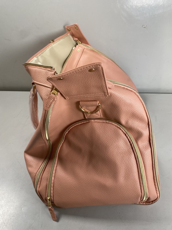 Luhxe - Travel 2.0 Duffel TSA Approved Carry-On Bag in Rose Pink gallery