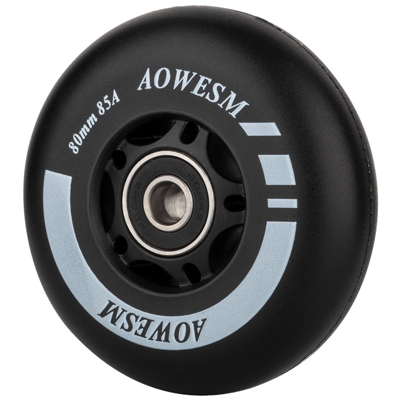 Inline Skate Wheels 80mm 76mm 72mm 85a Outdoor Indoor Black Blue Red Roller H... gallery