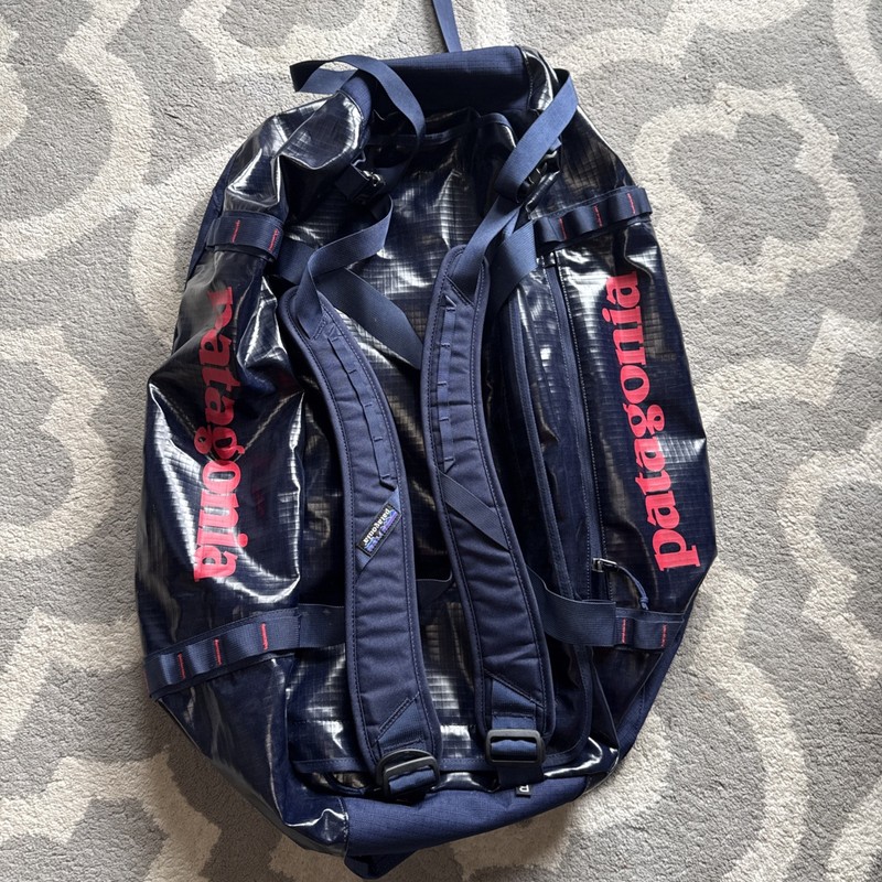 Patagonia Black Hole Duffel Bag 70L Blue Discontinued Version