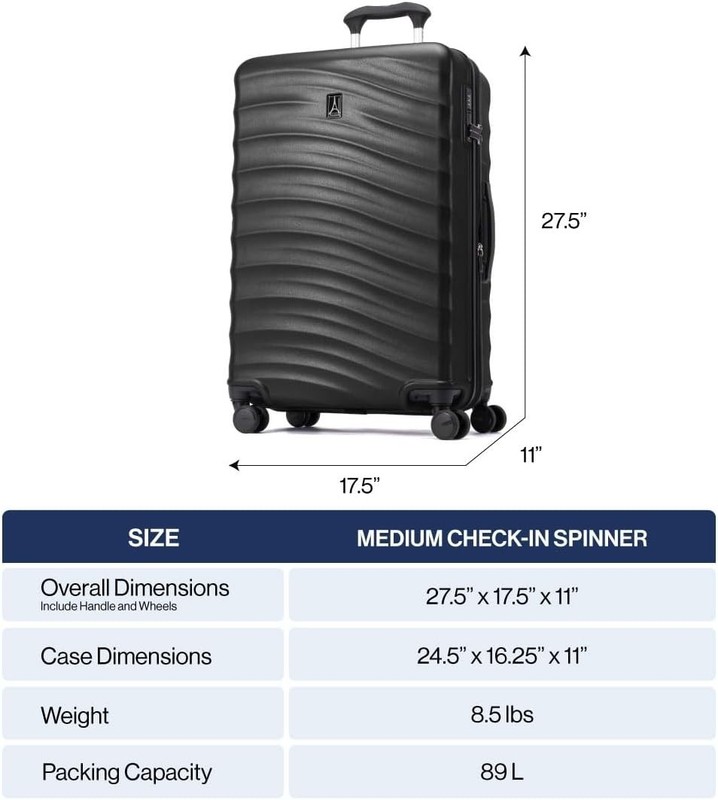Durable 25-Inch Teal Hard Shell Checked Luggage with Scratch Resistant Finish gallery
