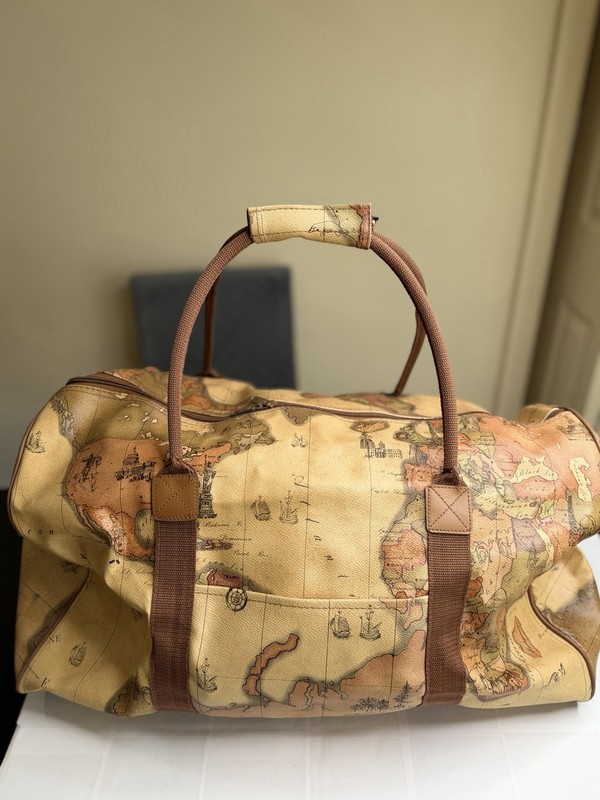 Kada Collection World Map Duffle Bag, Carry-On Traveler Weekender. gallery