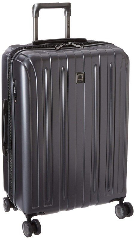 DELSEY PARIS Titanium Hardside Expandable Luggage with Spinner Wheels Checked…