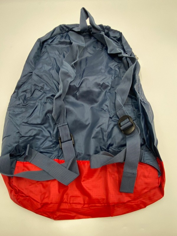 Universal Studios Packable Backpack Red & Blue 18" x 13" Travel Lightweight Bag gallery
