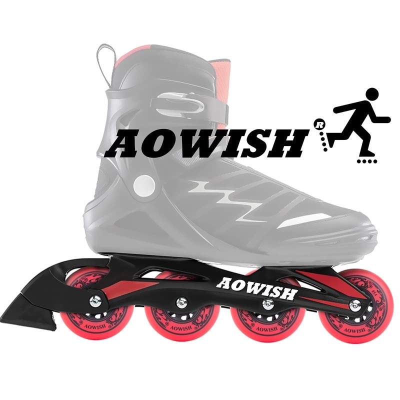 4Pack Inline Skate Wheels Outdoor Asphalt Formula 85A Hockey Roller Blades Re... gallery