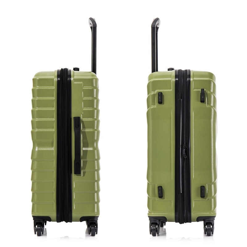 InUSA Aurum Hard Shell Luggage Set Spinner Wheel Expandable Suitcase 20 24 28 32 gallery