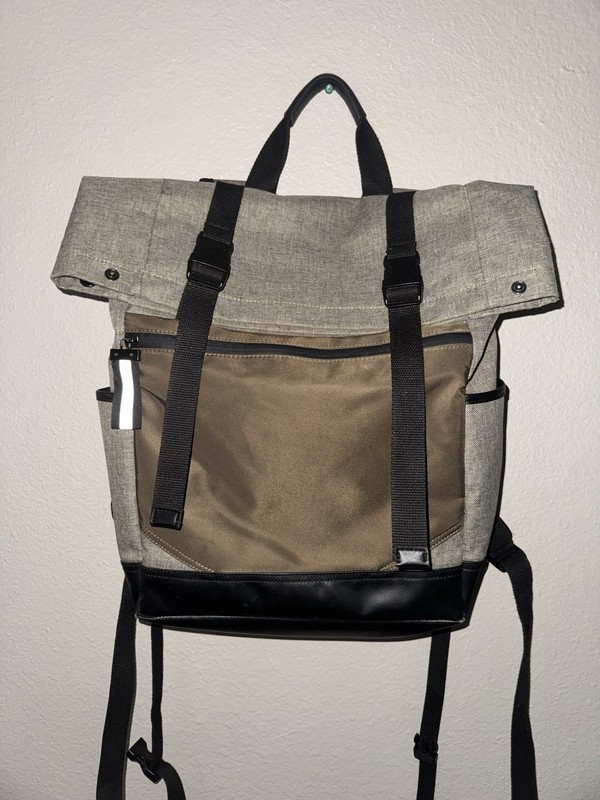 PICARD Speed Backpack Rucksack Tasche Nougat Braun Laptop Carry On USA Seller