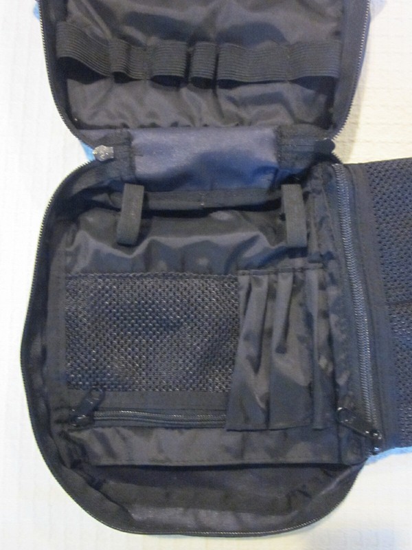 Organizer Pack Blue Nylon UNKNOWN BRAND ~ EXCELLENT gallery