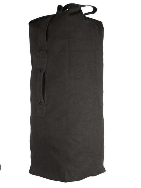 Fox Outdoor / Cargo Top Loading Duffel Bag 25” x 42” – Black – NWT –