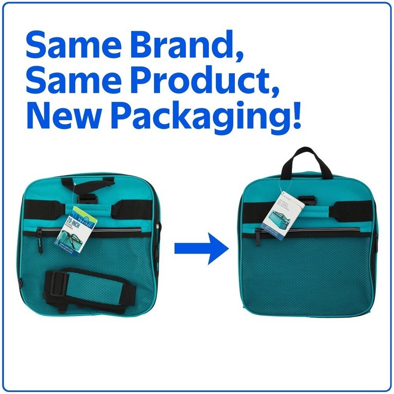 Large 28 Inch Expandable Rolling Duffle Bag, Teal Travel Luggage with Wheels gallery