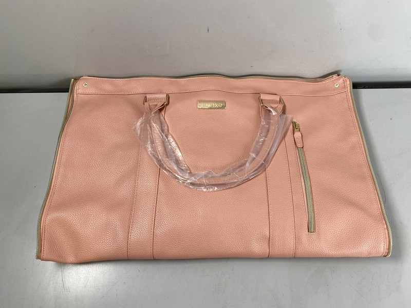 Luhxe – Travel 2.0 Duffel TSA Approved Carry-On Bag in Rose Pink