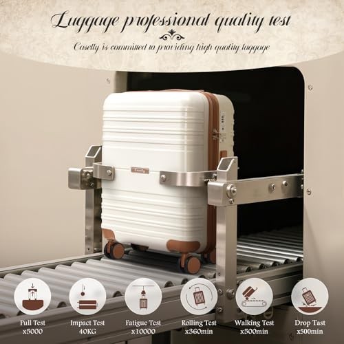 Lightweight Hardshell Suitcase Set with Spinner Wheels, 6 Piece Luggage Set gallery