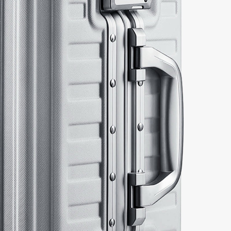 LUGGEX Aluminum Frame Luggage with Spinner Wheels, Zipperless Polycarbonate H... gallery