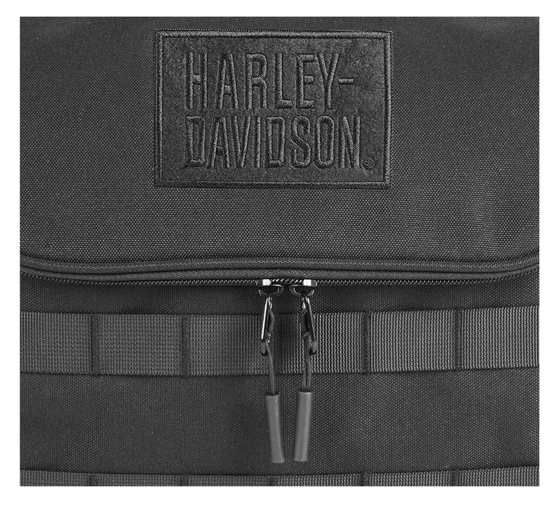 Harley-Davidson Rugged High-Density Polyester Rebel Hop Along Duffel - Black gallery