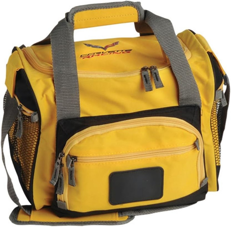 C7 Corvette Racing Duffel Cooler - Yellow Insulated Ice Chest/Travel Bag : C7 St