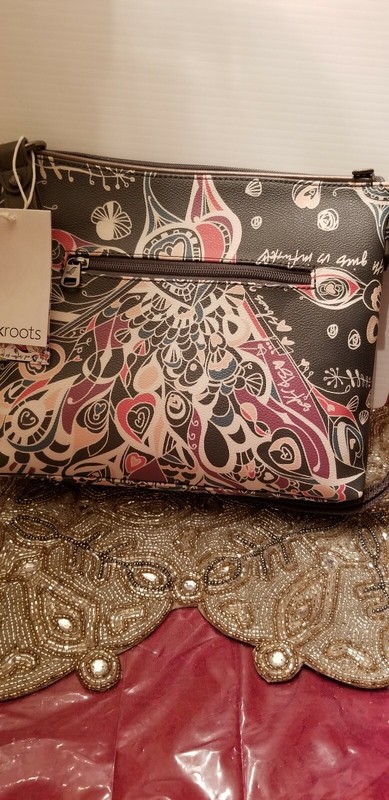 Sakroots Basic Crossbody, Shoulder Handbag Tote Bag Artist circle style 108147 gallery
