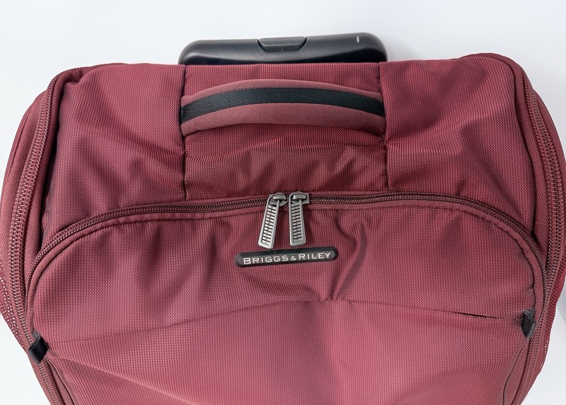 Briggs & Riley Rolling Carry On Luggage Cabin Bag Suitcase Garnett Red Tuc115-12 gallery