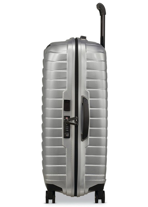 Samsonite Proxis Medium Spinner Suitcase Luggage, Silver gallery