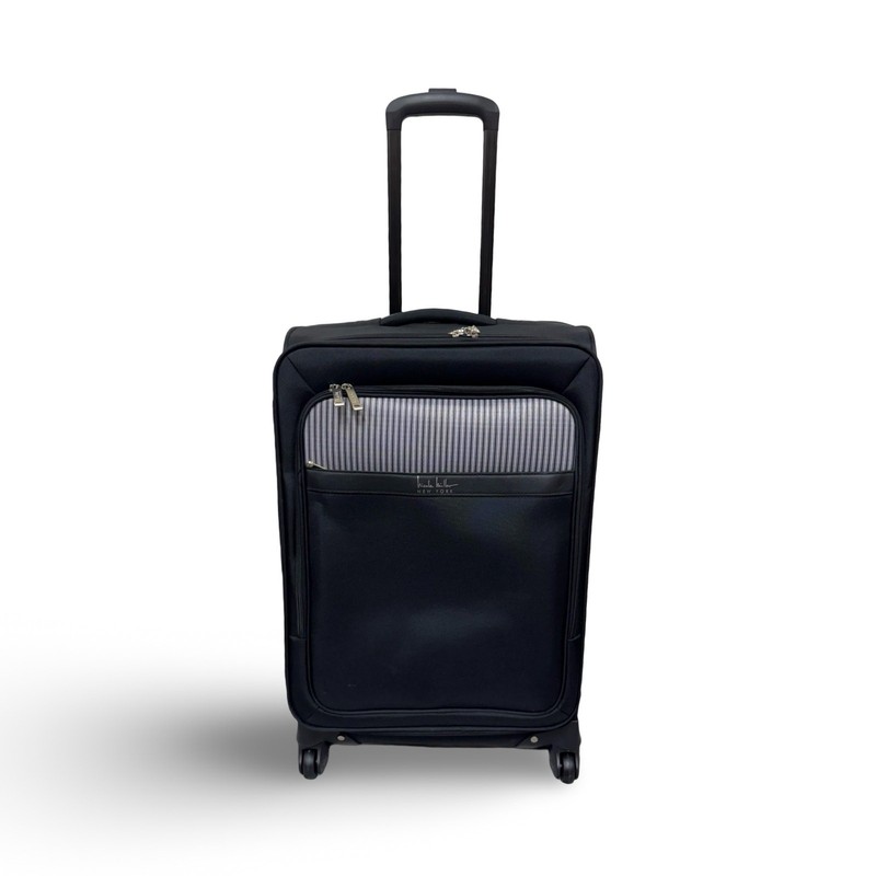 Nicole Miller French Stripe Check-In – Black