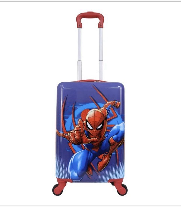 Marvel Spiderman Kid’s Licensed 2 Piece Luggage Set Item 1872161 New In Seal Box gallery