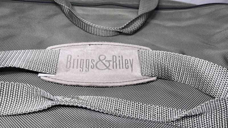 Briggs & Riley 2pc Set 30” Rolling Duffel + 16” Laptop/Carry-On Bag Olive Green gallery