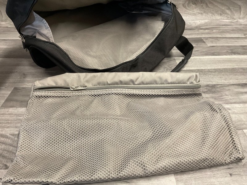 Samsonite Luggage Bag Black Soft Shell Luggage Hand 17" Travel Carry On Strap gallery