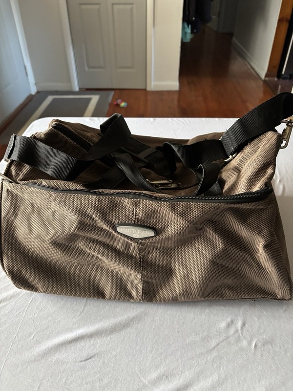 Protocol 2 Pieces Travel Set Tan Tweed One piece is 16” By 12” one is 16”by 10”