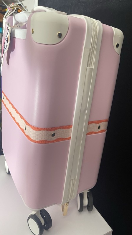Roller Rabbit x Target 22" Hardside Spinner Trunk Carry On Suitcase Pink New gallery