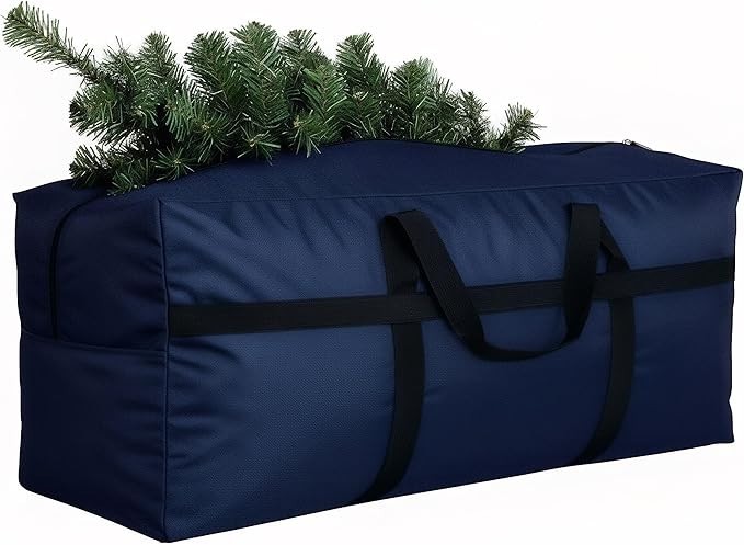 Extra Large Storage Duffle Bag Foldable Travel Bag w/ Zippers Handles