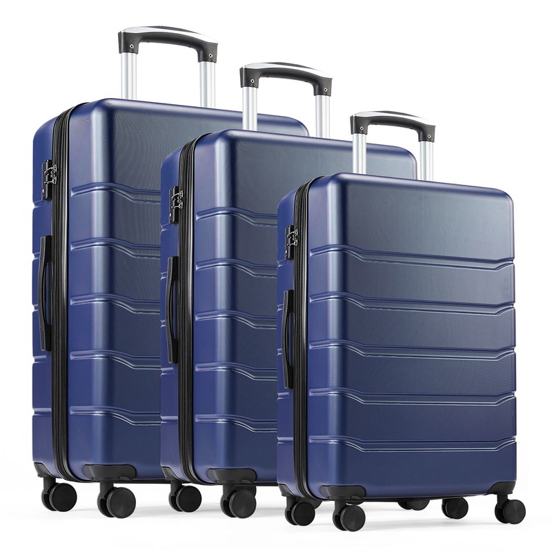 Lightweight ABS Hard Shell Carry-On Luggage w/ TSA Lock & Expandable Design gallery