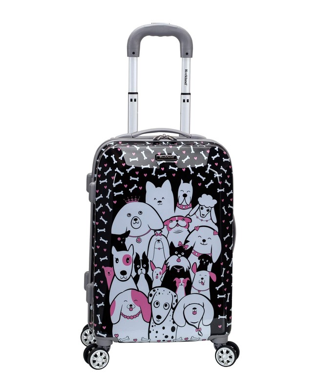 Vision Hardside Spinner Wheel Luggage, Assorted/Multicolor, Carry-On 20″