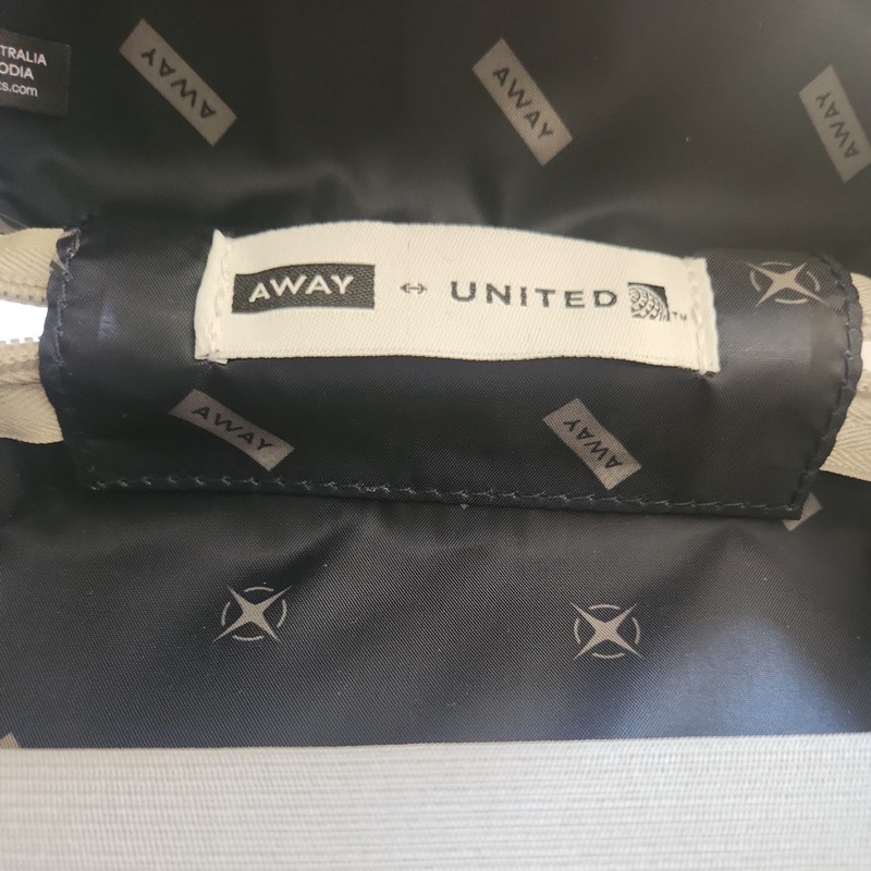 AWAY Mini Suitcase Toiletry Case Blue Luggage Makeup Cosmetics United gallery