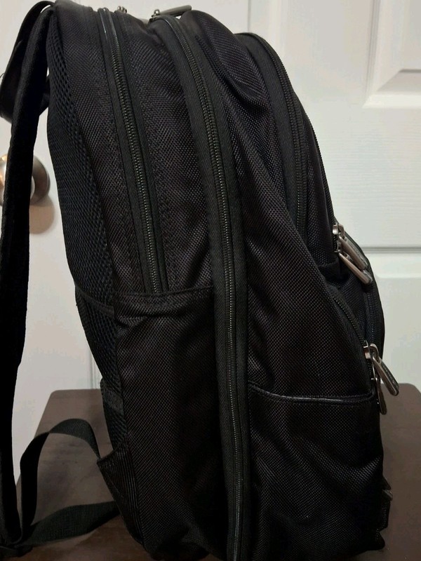 Delsey Large Computer Laptop Backpack for Travel Work Office or School - Black gallery