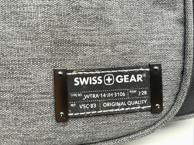 SWISS GEAR Rectangular Toiletry Bag - Gray & Black New gallery
