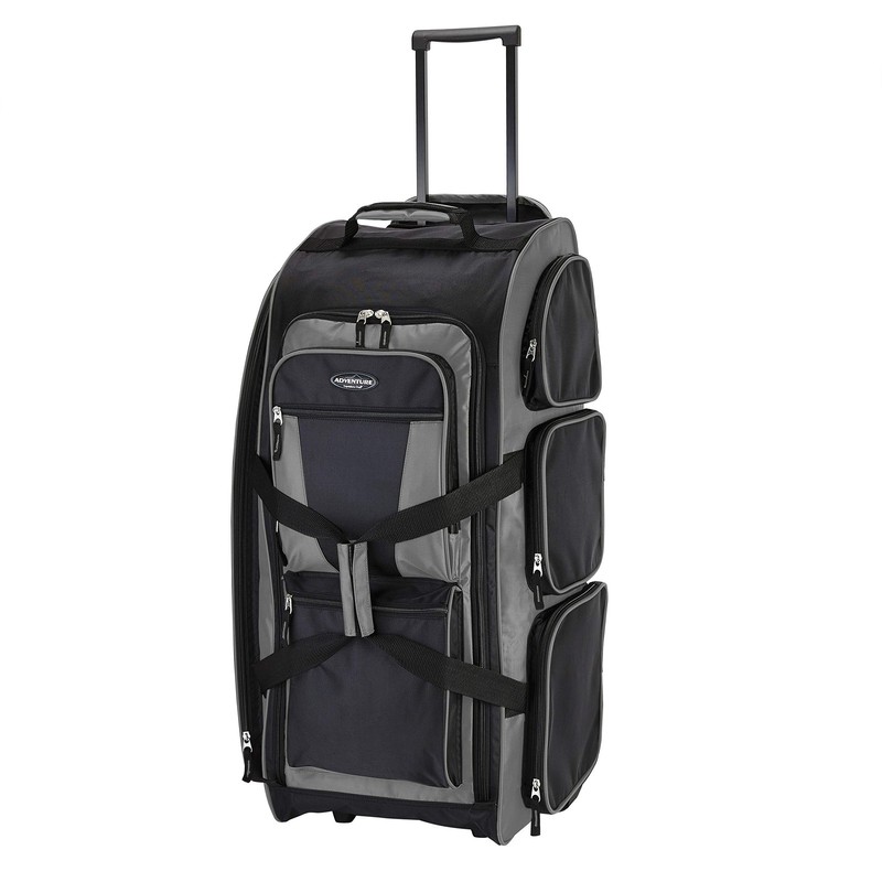 Xpedition 30 Inch Multi-Pocket Upright Rolling 30″ Suitcase Charcoal Grey