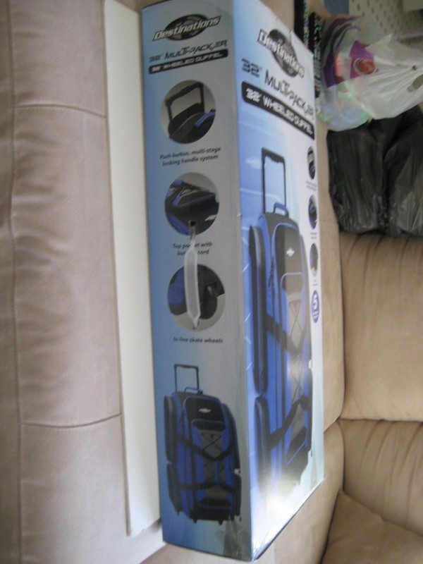 Destinations 32" Multi-Packer Wheel Duffle 5 Exterior Pockets In-Line Skate $100 gallery
