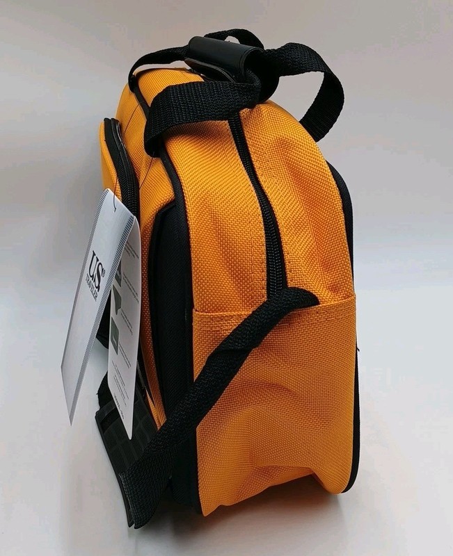 U.S. Traveler Carry On Shoulder Bag Orange Personal Item Adjustable Strap New gallery