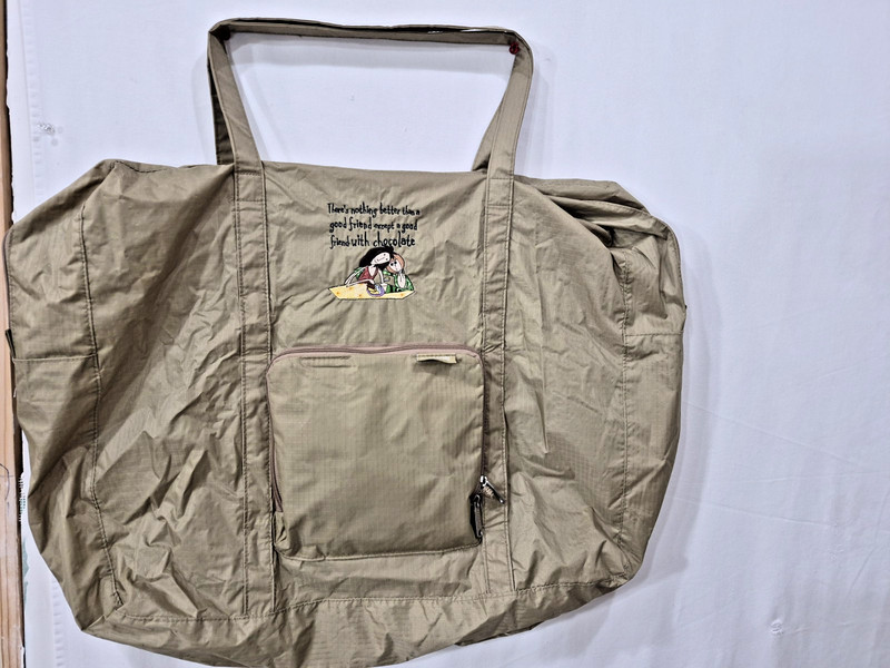 Baggallini XL Foldable Travel Duffle Weekender Carry On Bag NWOT