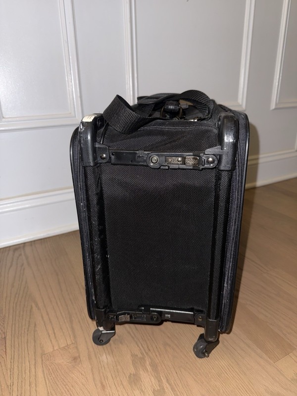 TUTTO 20” Sewing Machine Rolling Case Wheels Black Collapsible Bag Tote gallery