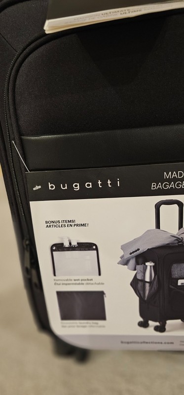 NEW Bugatti Madison Ultimate Collection Carry-On Bag Suitcase gallery