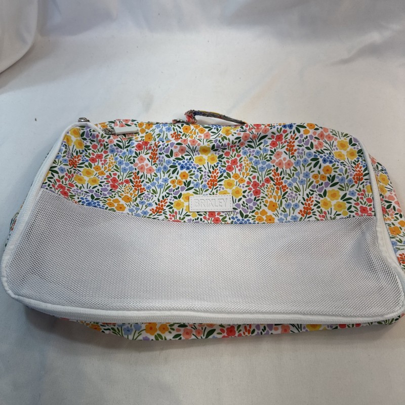 Brixley Retired Print Packing Cube 12×15 Floral Mesh