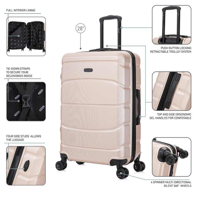 Dukap Sense 28" Hard Shell Lightweight Luggage Spinner Wheels Travel Suitcase gallery