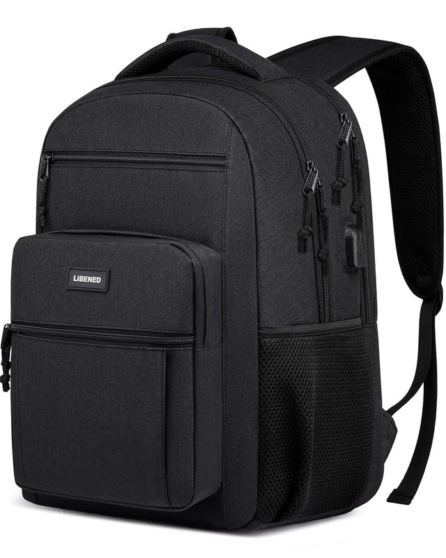 Backpack for Men Women, Large School Backpack, Sturdy Travel Laptop Backpack …